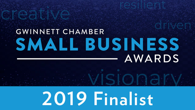 Gwinnett Chamber of Commerce Small Business Award 2019 Finalist
