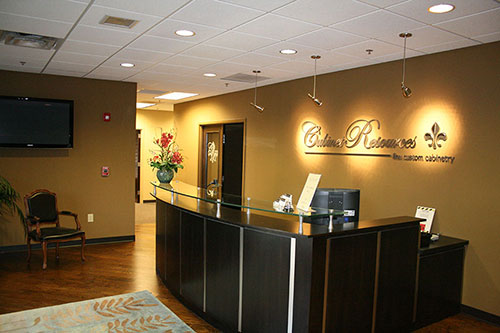 Image of Cabinet Resources' commercial interior renovation. Cabinet Resources is located in Norcross Georgia just outside Atlanta Georgia.